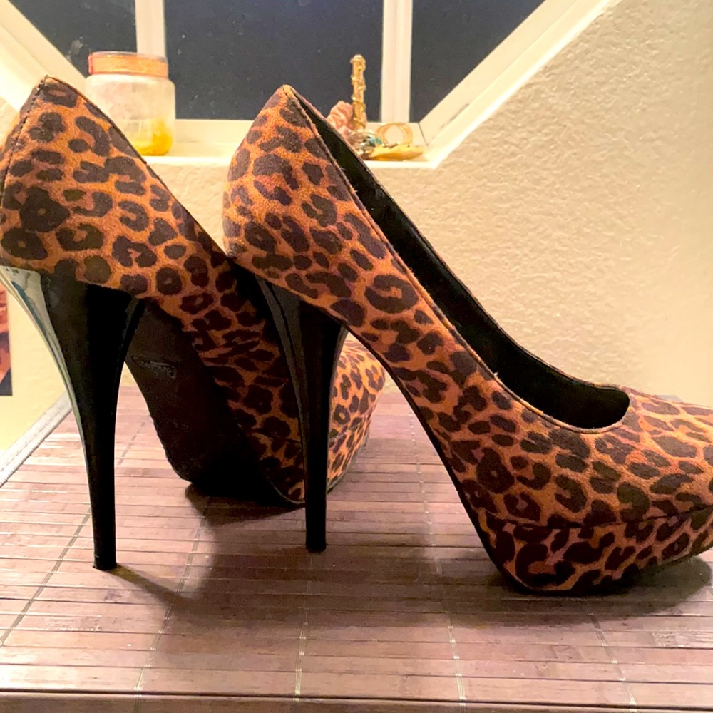 Candies Animal Print Stilletos